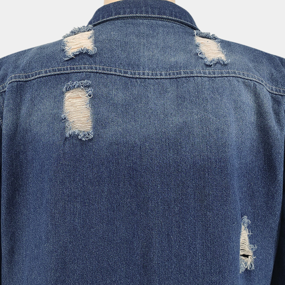 Jurri – Modieus Denim Jack Voor Dames