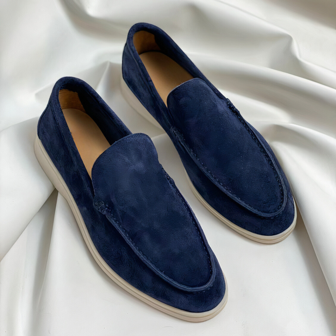 Gijs - Vintage leren loafers