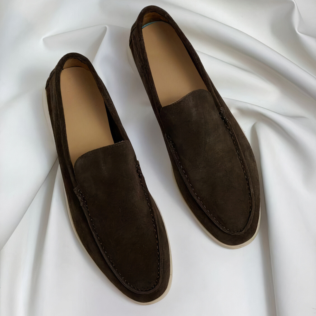 Gijs - Vintage leren loafers