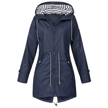 Lelyn – Stijlvolle Regenparka met Praktische Details