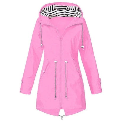 Lelyn – Stijlvolle Regenparka met Praktische Details