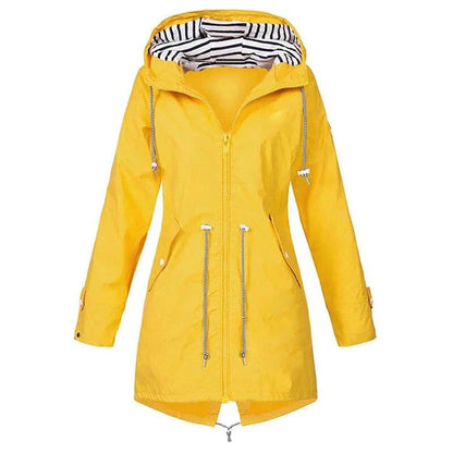 Lelyn – Stijlvolle Regenparka met Praktische Details