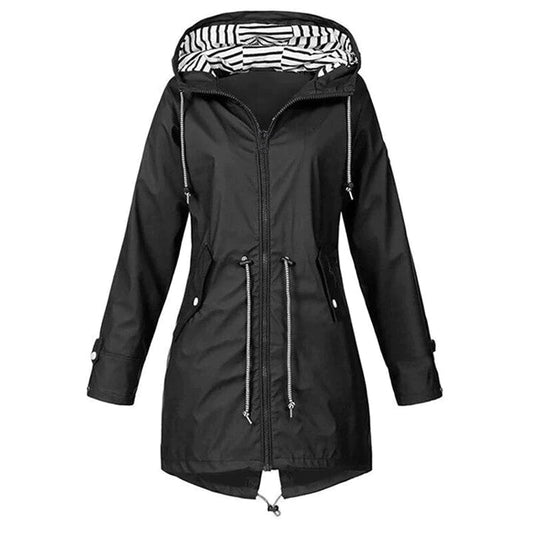 Lelyn – Stijlvolle Regenparka met Praktische Details