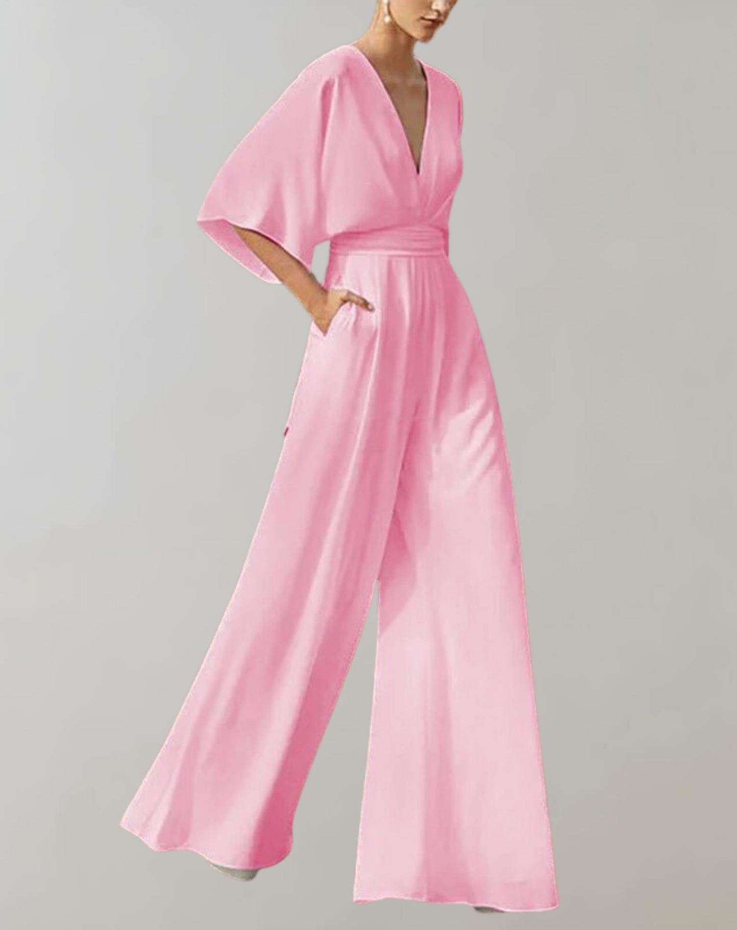 Sujett - Elegante jumpsuit met wijde pijpen