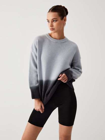 Arien - Elegante en Comfortabele Oversized Ombré Trui