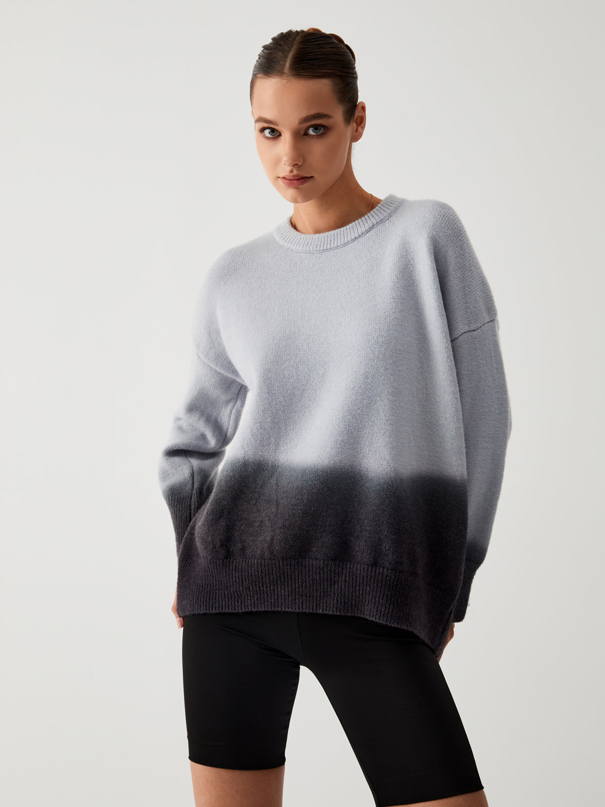 Arien - Elegante en Comfortabele Oversized Ombré Trui