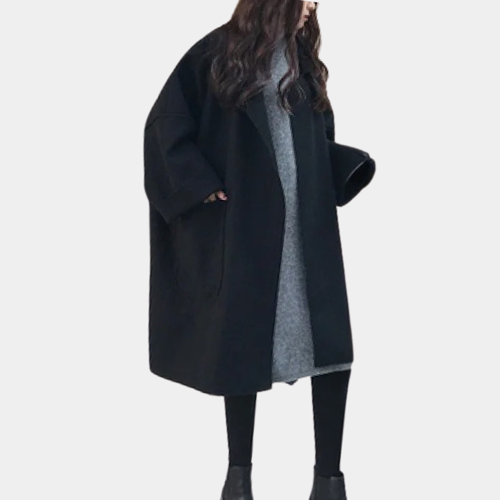 Kerre – Oversized Lange Trenchcoat Voor Dames