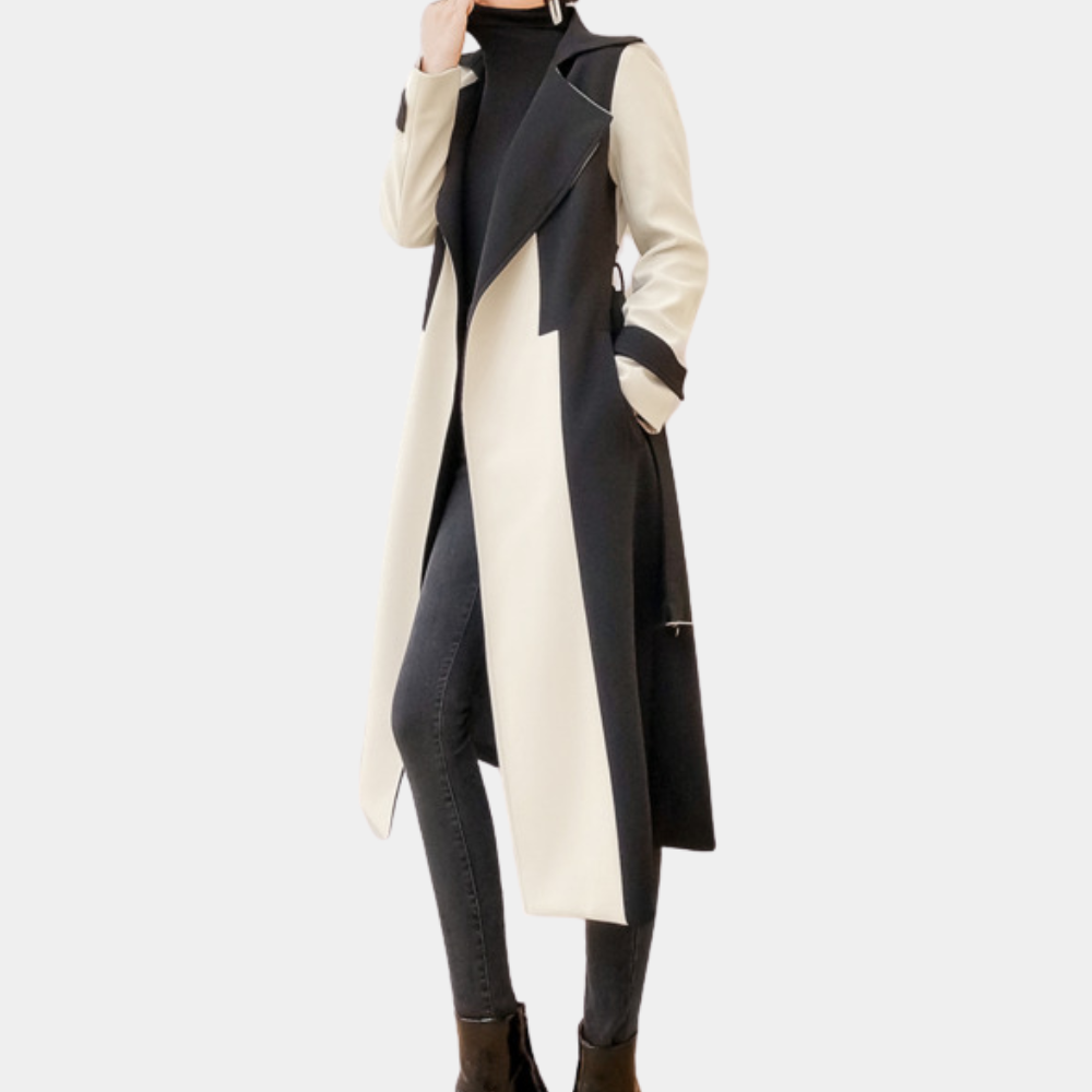 Friza – Elegante Dames Trenchcoat Met Riem