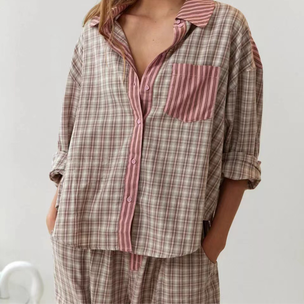 Caina – Comfortabele Pyjamaset voor Dames