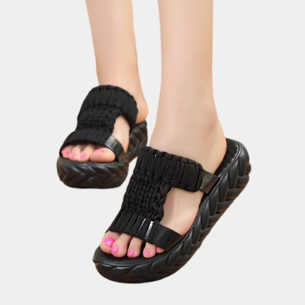 Arille – Trendy Sandalen met Vlechten voor Dames