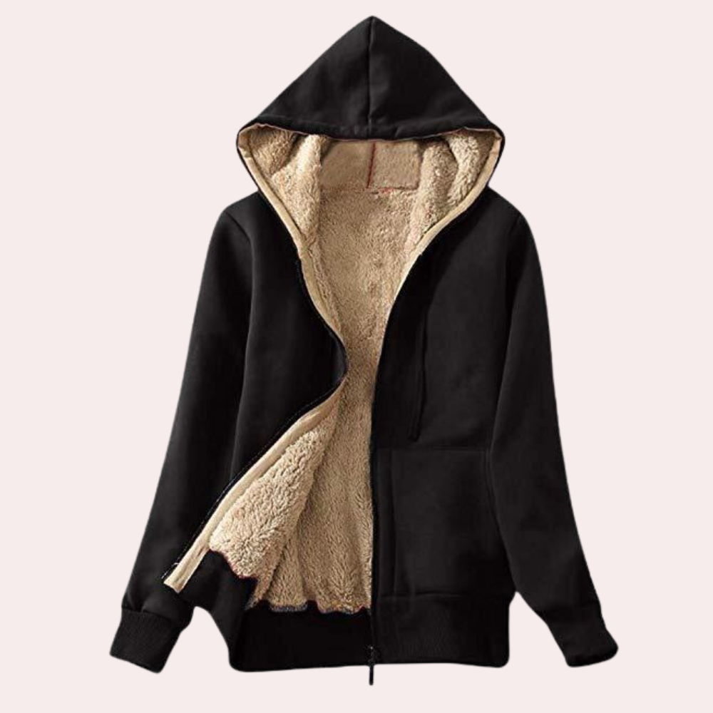 Kirae – Stijlvolle Hooded Jas Voor Dames