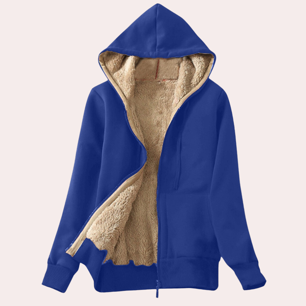 Kirae – Stijlvolle Hooded Jas Voor Dames