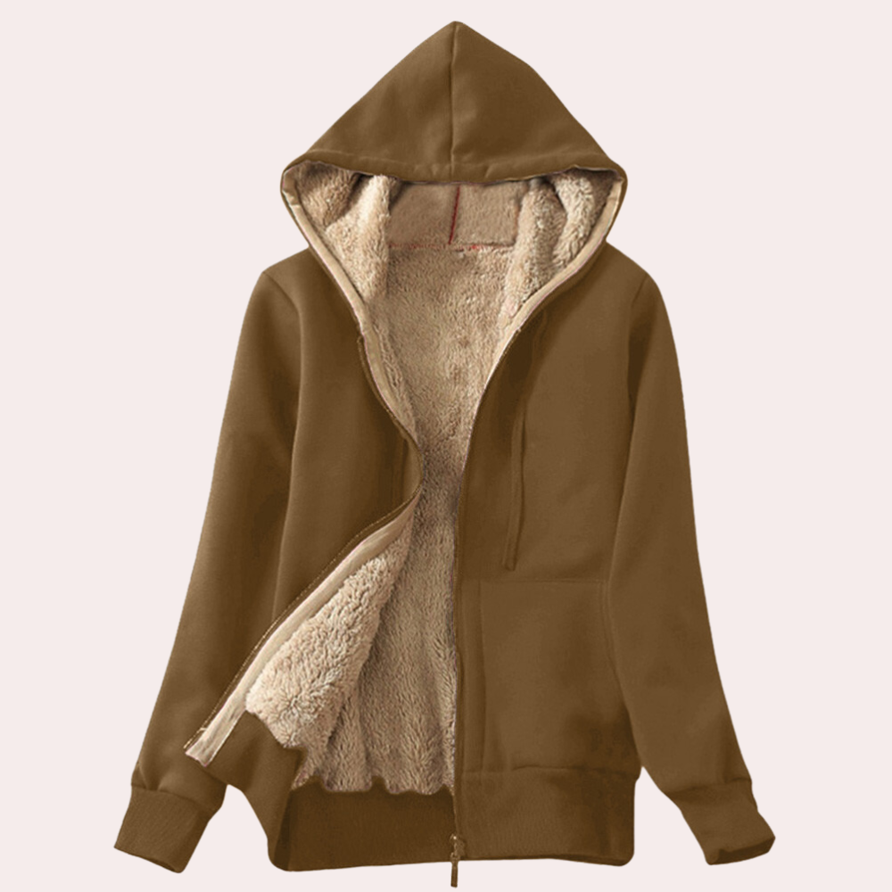 Kirae – Stijlvolle Hooded Jas Voor Dames