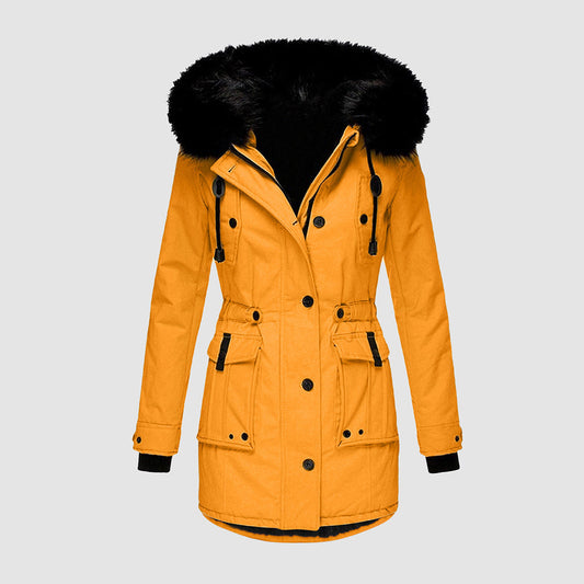 Freina – Lange Winterjas met Stijl en Comfort