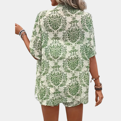 Beatrixa – Groene Zomerset voor Dames