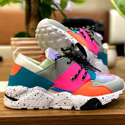 Eztra - Multicolor sneakers met moderne flair