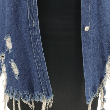 Jurri – Modieus Denim Jack Voor Dames