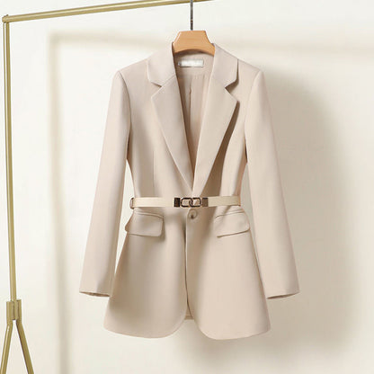 Risa – Lange Blazer met Elegante Finesse