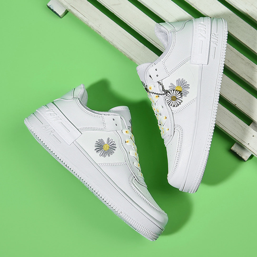 Virgite – Charmante Daisy-Sneakers Voor Dames