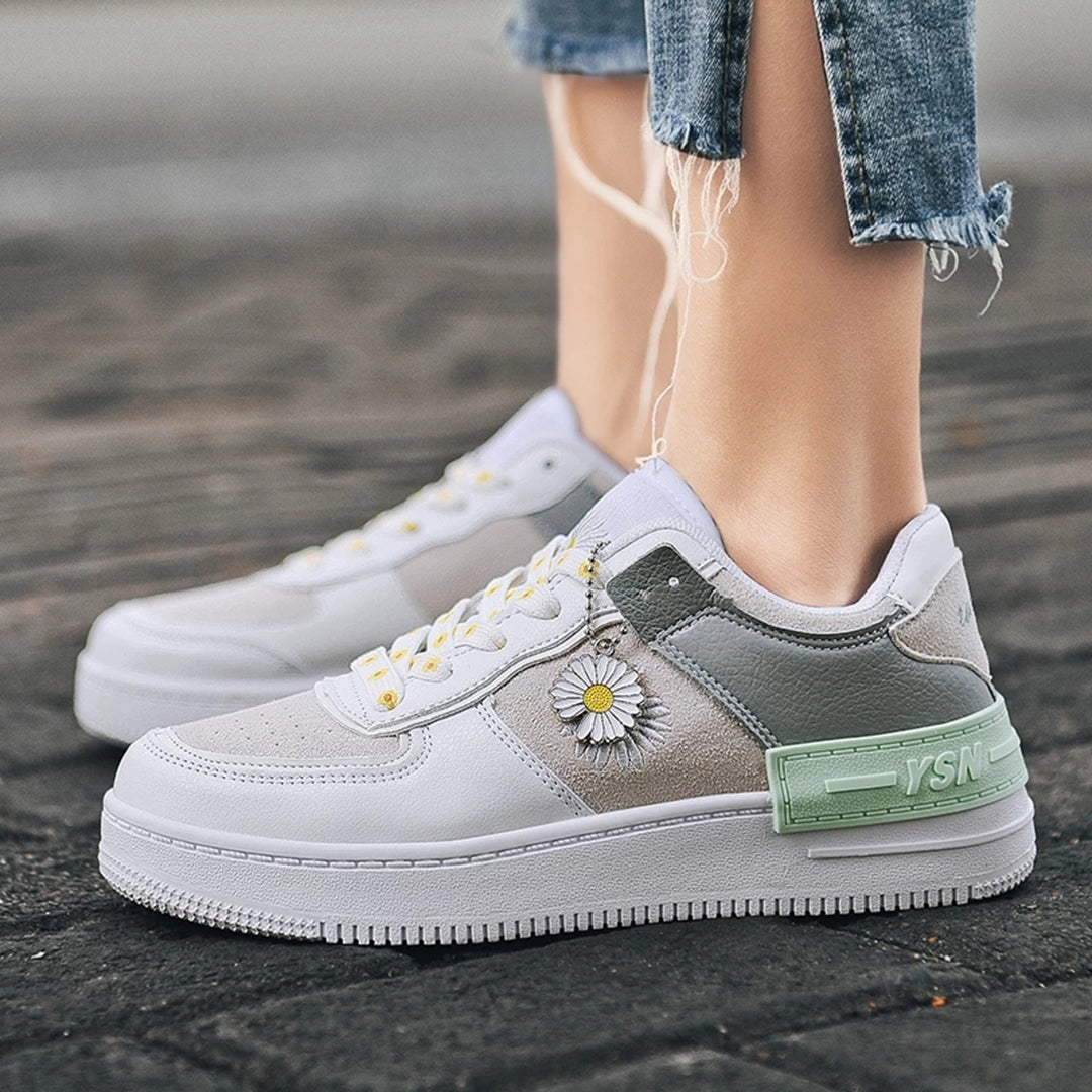 Virgite – Charmante Daisy-Sneakers Voor Dames