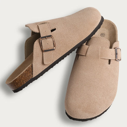 Morizze - Luxe suède clogs voor elke dag