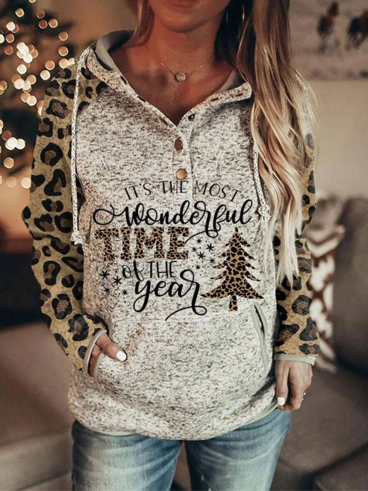 Vrouwen Kerstmis Hoodie | Comfortabele trui voor de feestdagen-Hallo Susanne