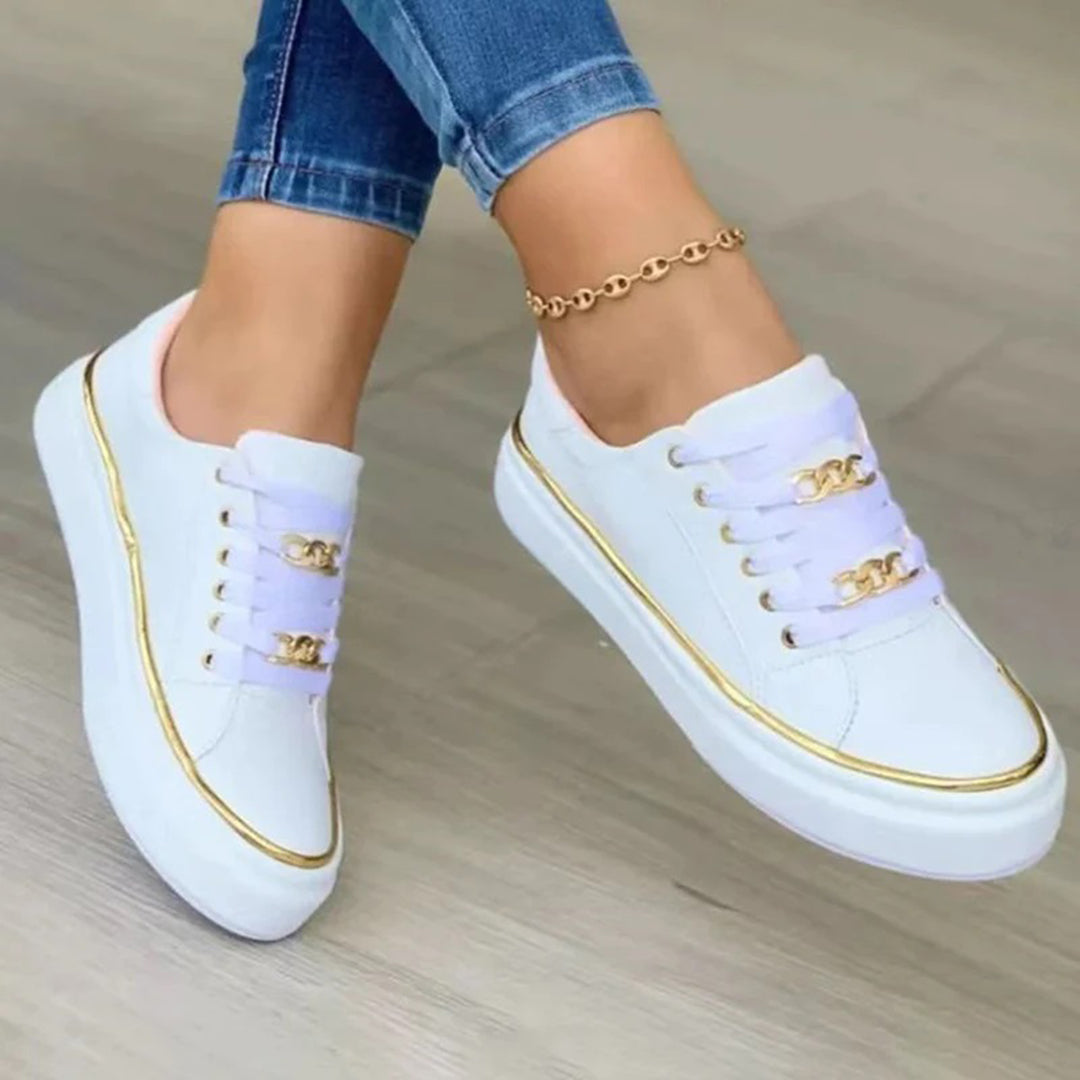 Derra – Stijlvolle Sneakers Met Luxe Details Voor Vrouwen