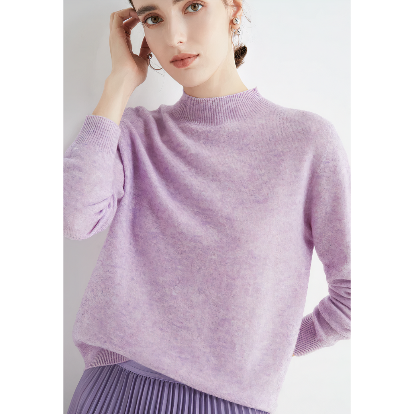 Cheriz - Luxe en Comfortabele Gebreide Cashmere Trui